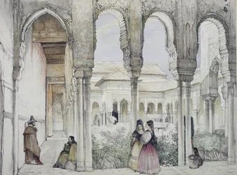 Der Löwenhof (Patio de los Leones), aus 